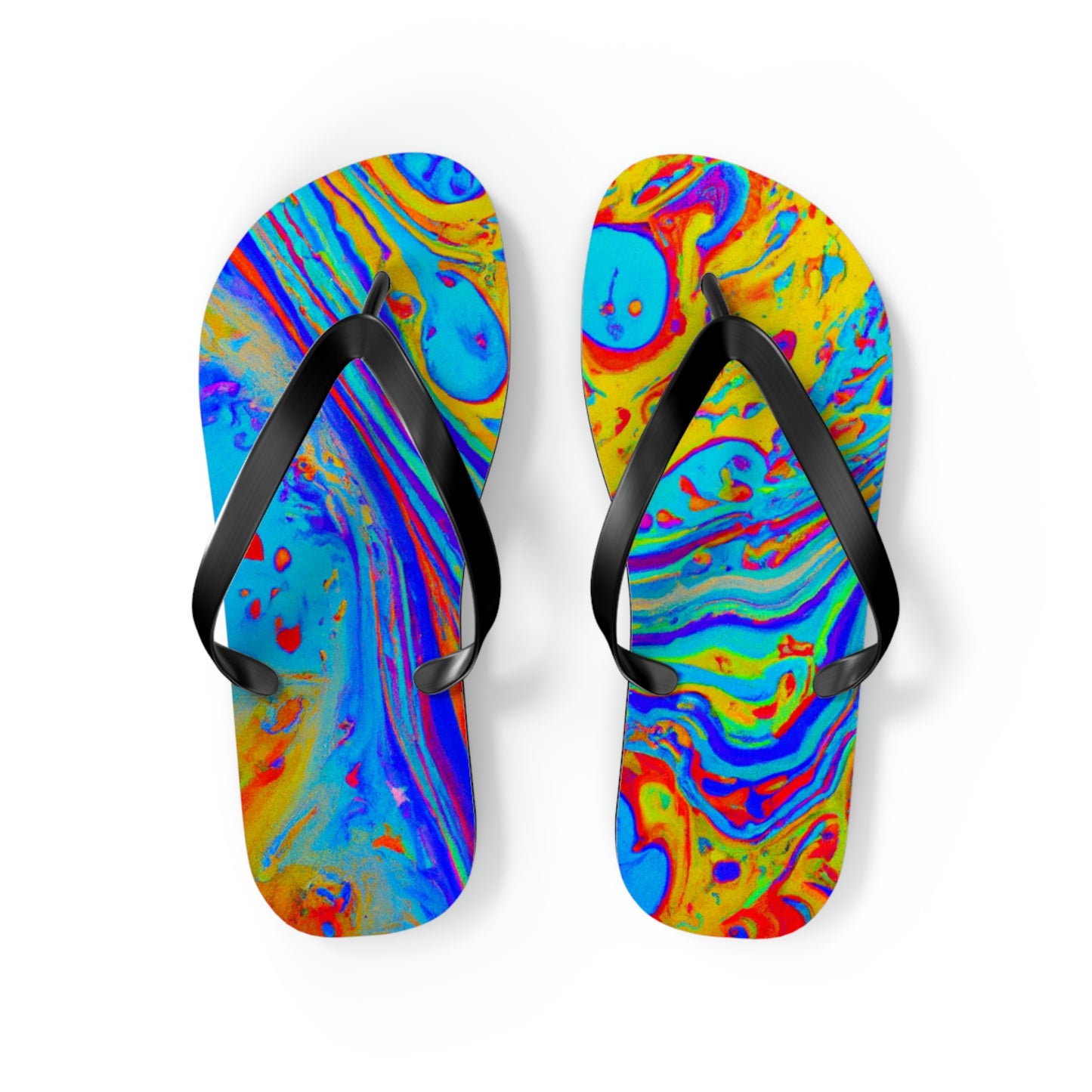 Splashy Flippers. - Sandals